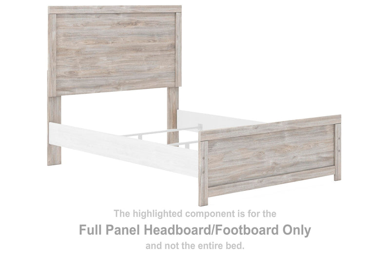Broachmyn - Full Panel Headboard/Footboard - Gray - Wood