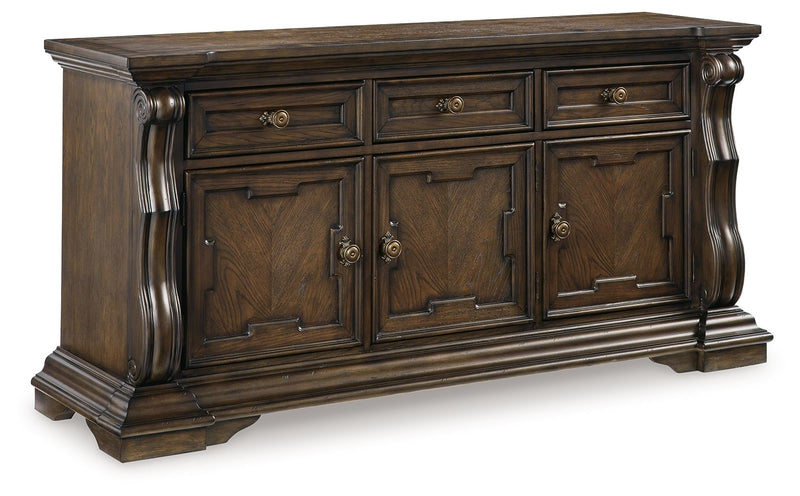 Maylee - Dining Room Buffet - Dark Brown