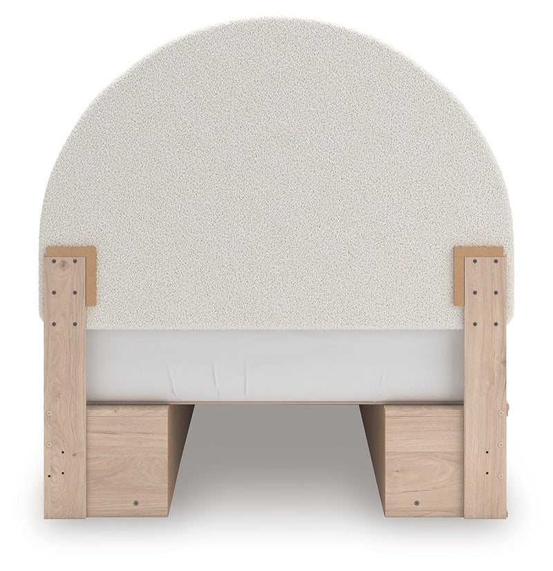 Arloster - Upholstered Panel Bed