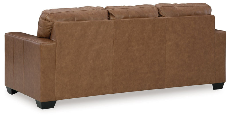 Bolsena - Queen Sofa Sleeper - Leather Match - Caramel