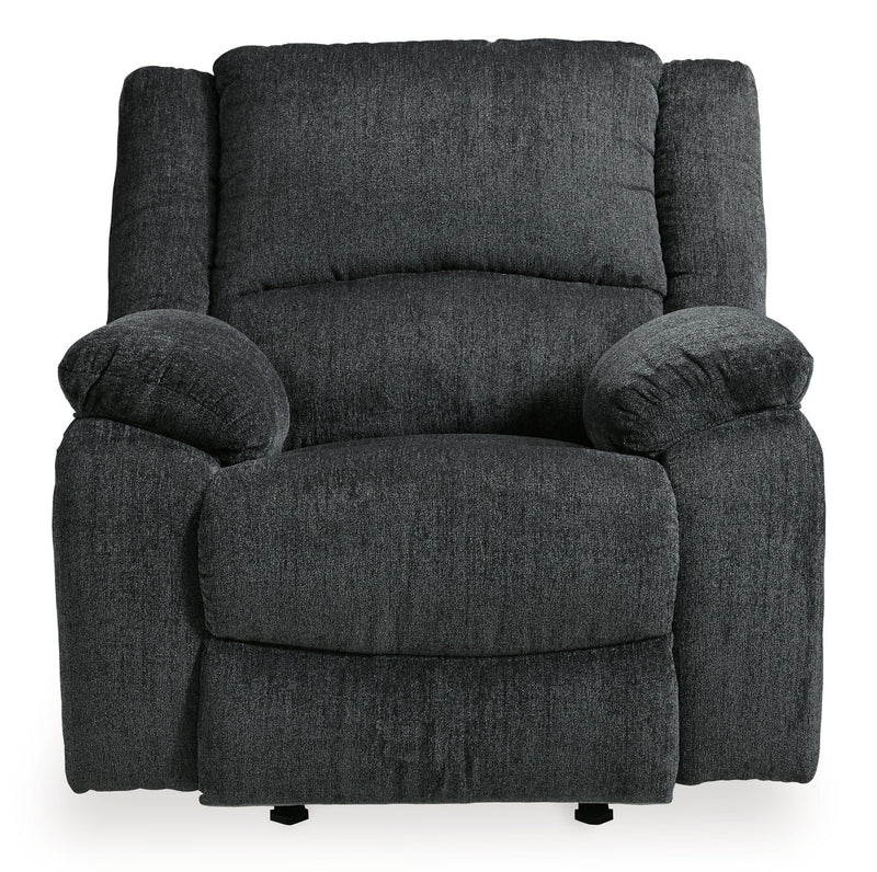 Draycoll - Power Rocker Recliner - Fabric - Slate