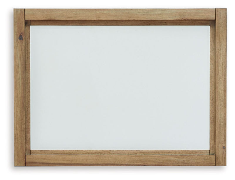 Ridgester - Bedroom Mirror - Light Brown