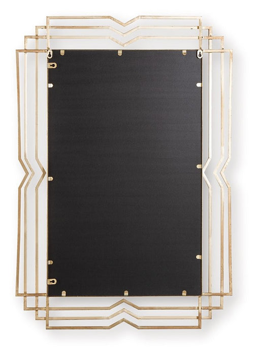 Claybrook - Accent Mirror - Gold Finish