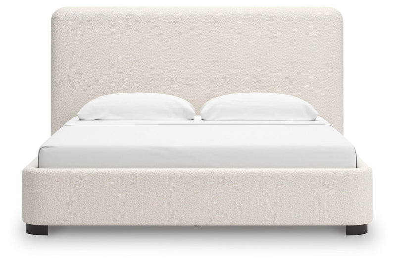 Brintstreet - King Upholstered Bed - Beige