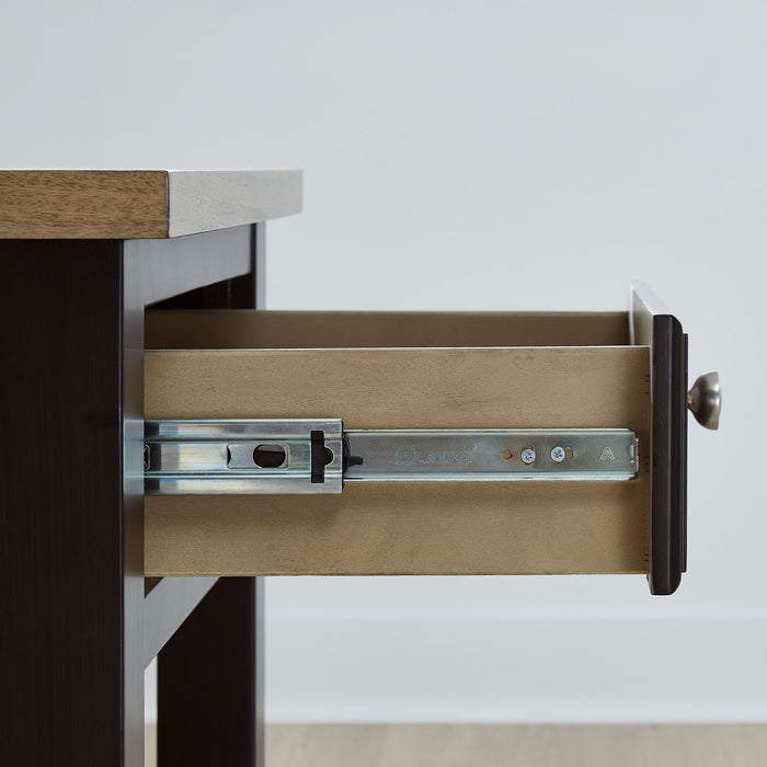 Drazmine - Rectangular End Table - Brown