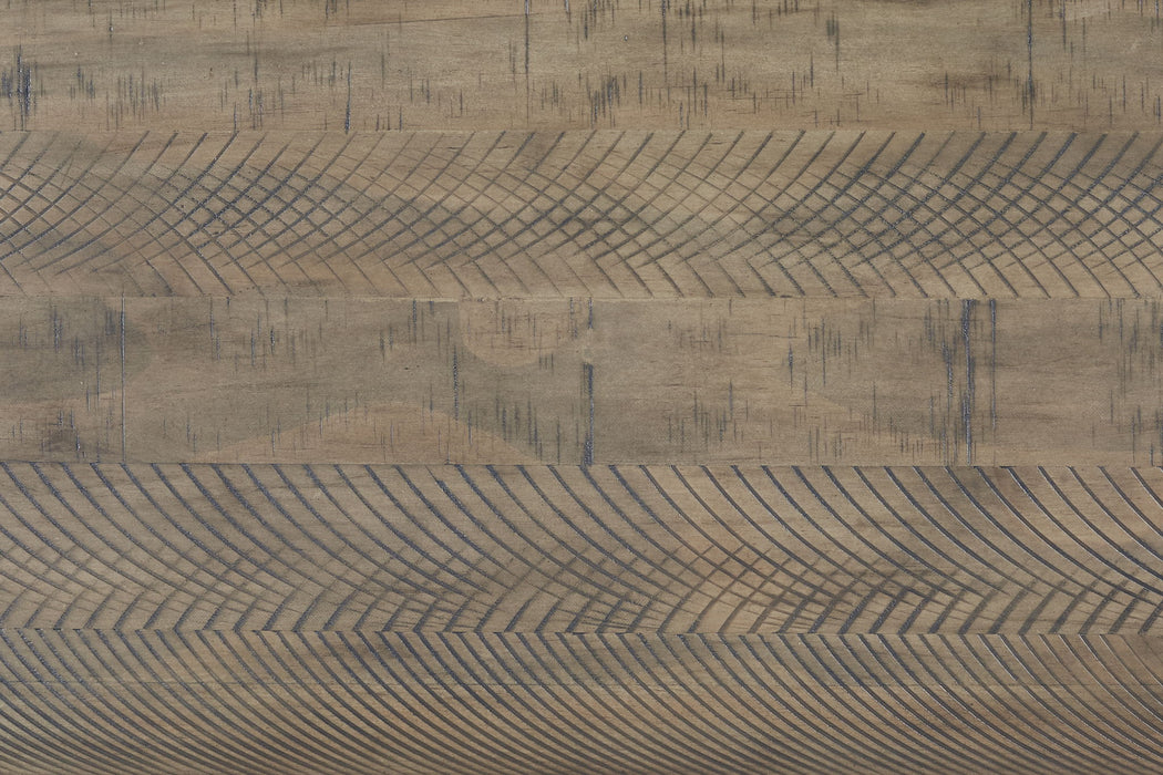 Aldwin - Cocktail Table With Storage - Square - Gray