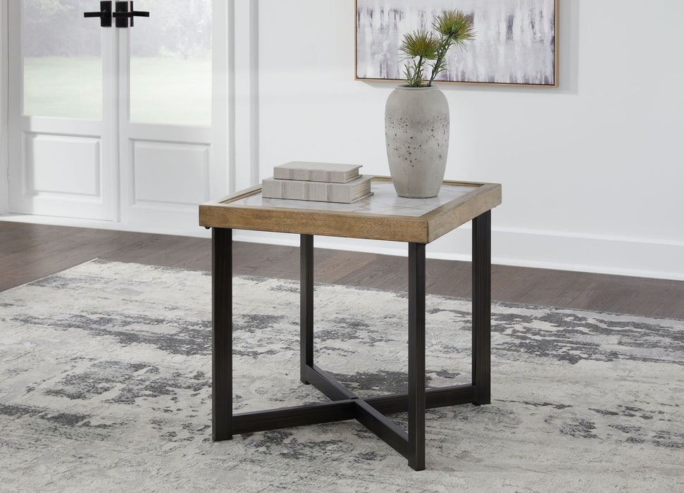 Montia - Square End Table - Multi