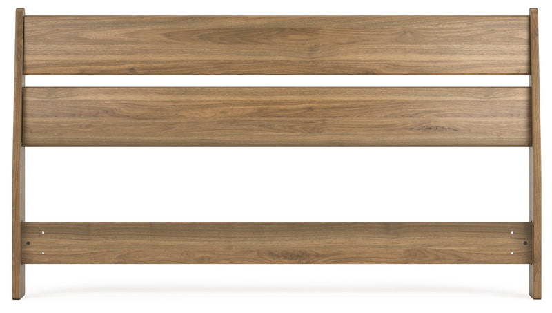 Deanlow - Queen Panel Headboard - Honey