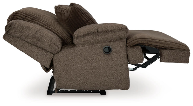 Top Tier - Laf Zero Wall Recliner - Fabric - Chocolate