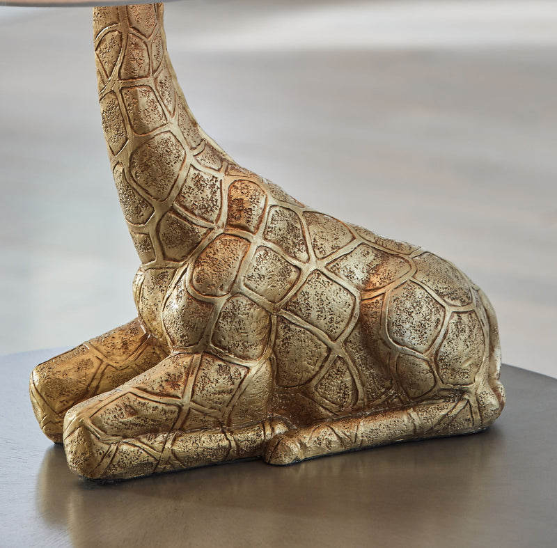 Ferrison - Poly Table Lamp - Gold Finish