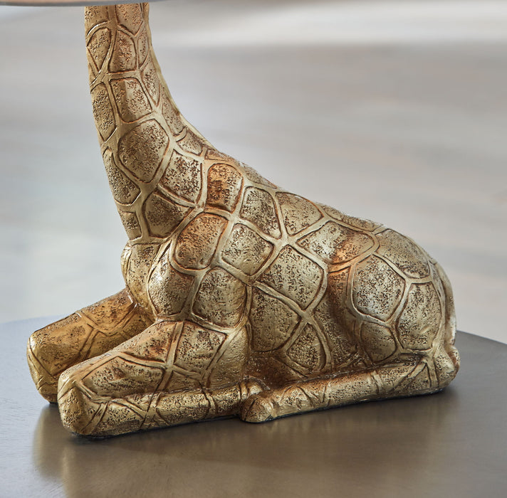 Ferrison - Poly Table Lamp - Gold Finish