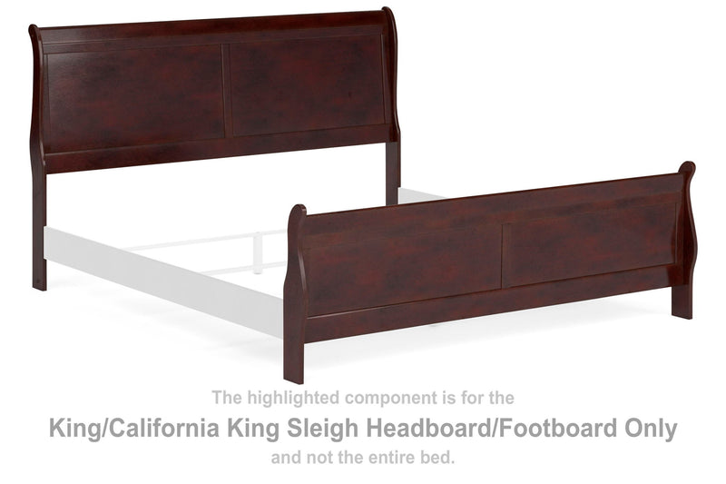 Alisdair - K/CK Sleigh HDBD/Ftbd - Reddish Brown