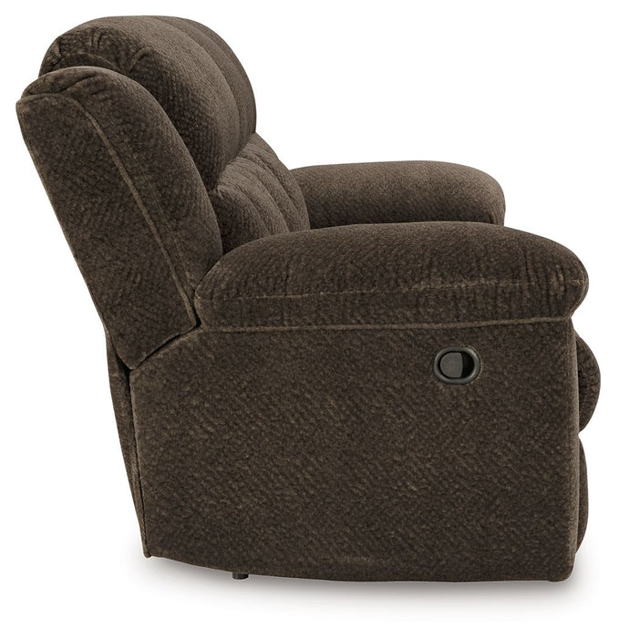 Frohn - Reclining Sofa - Fabric - Chocolate