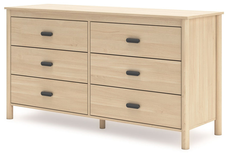 Cabinella - Six Drawer Dresser - Tan