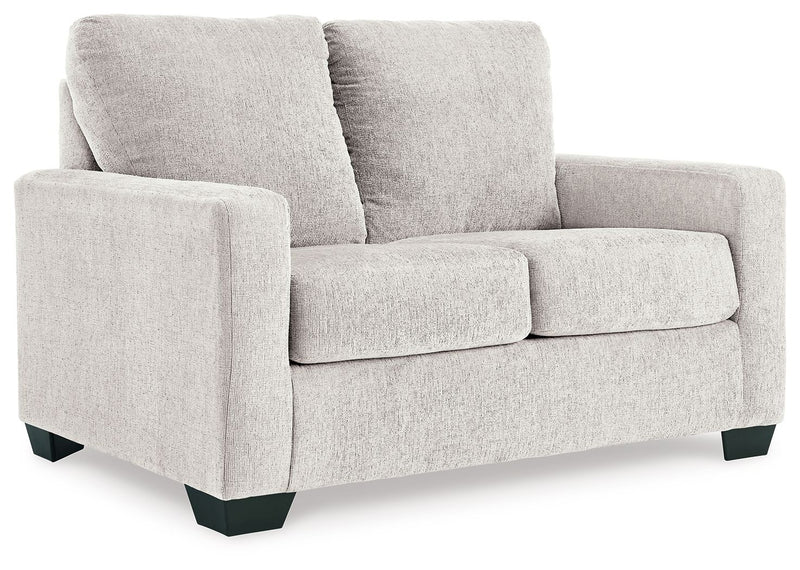 Rannis - Twin Sofa Sleeper - Fabric - Snow