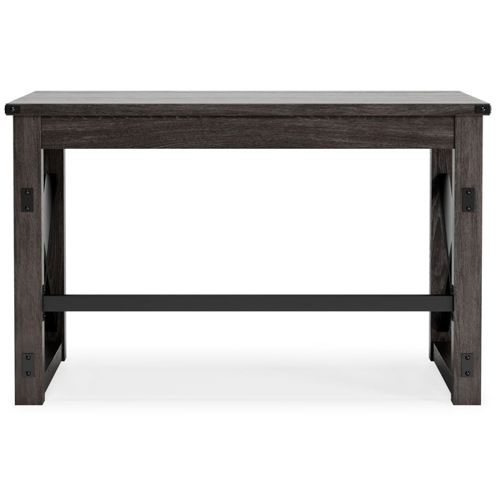 Freedan - Home Office Desk - Grayish Brown