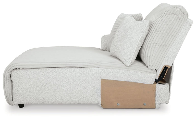 Top Tier - Laf Press Back Chaise - Fabric - Alloy
