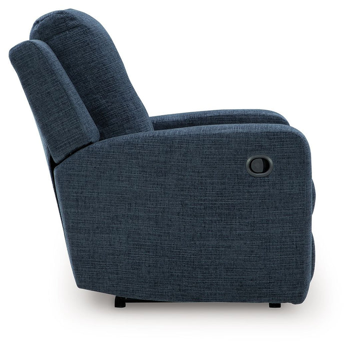 Danum - Zero Wall Recliner - Fabric - Ink