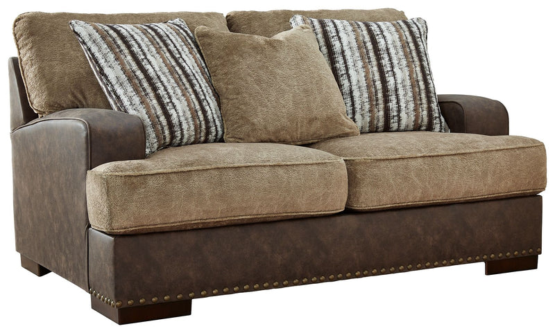 Alesbury - Loveseat - Chocolate