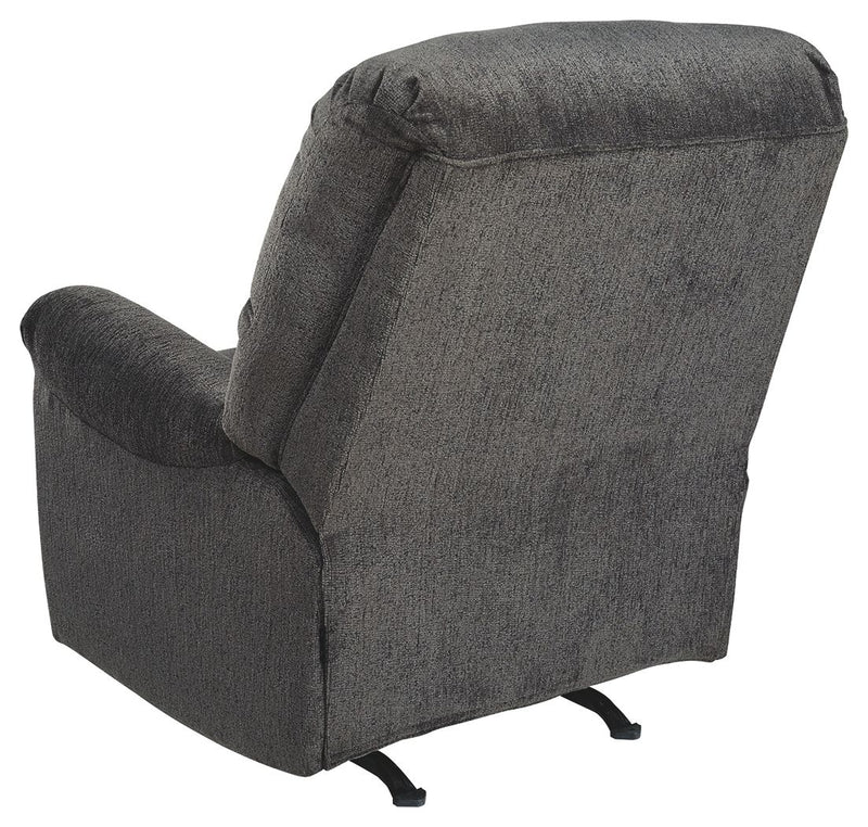 Ballinasloe - Rocker Recliner - Fabric - Smoke