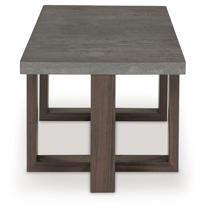 Dynnford - Occasional Table Set (Set of 3) - Gray / Brown