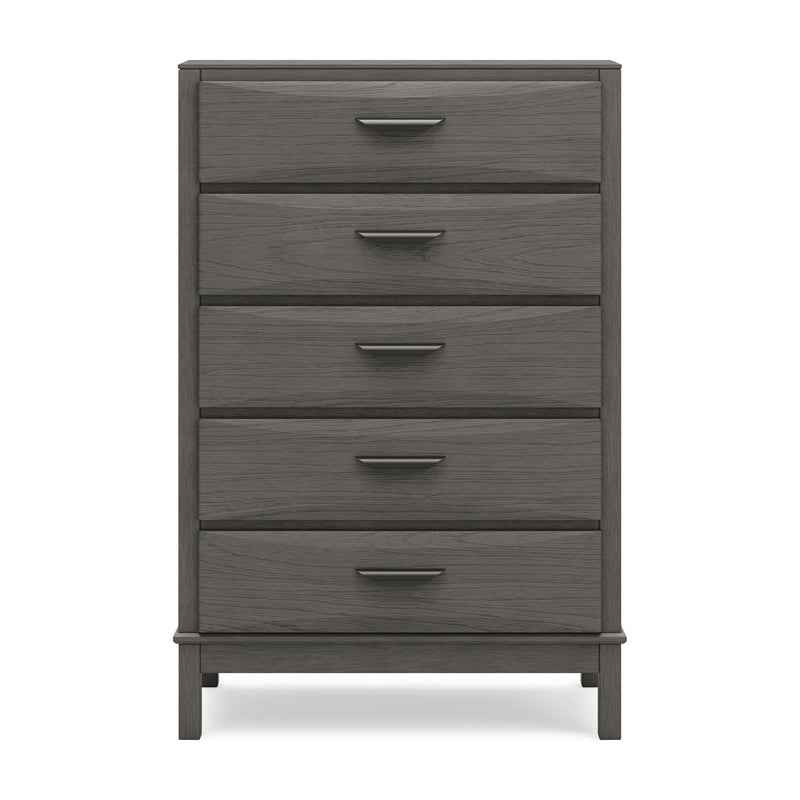 Mazing - Five Drawer Chest - Gray