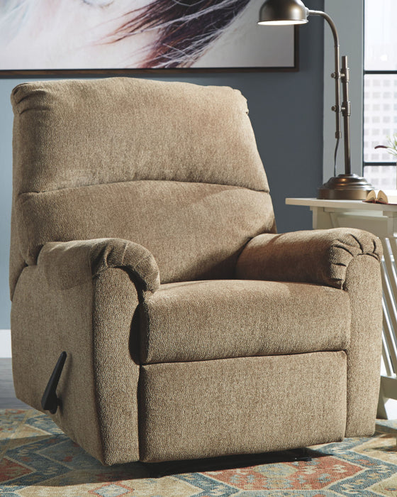 Nerviano - Zero Wall Recliner - Fabric - Mocha