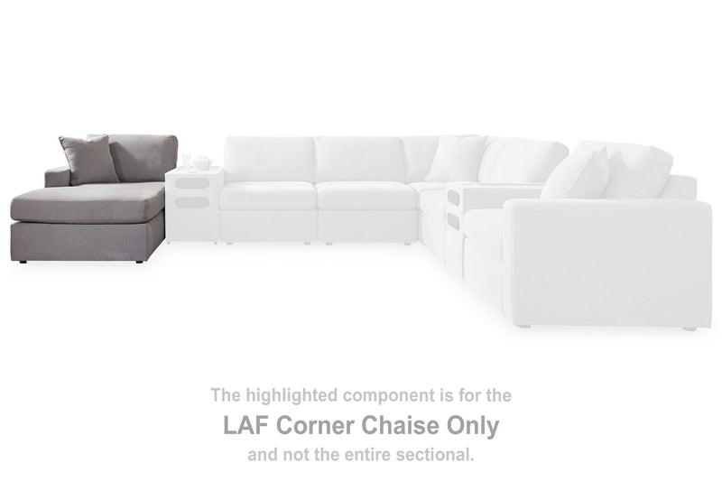 Modmax - Laf Corner Chaise - Granite