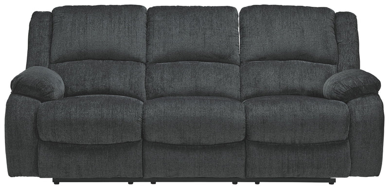 Draycoll - Reclining Sofa - Fabric - Slate