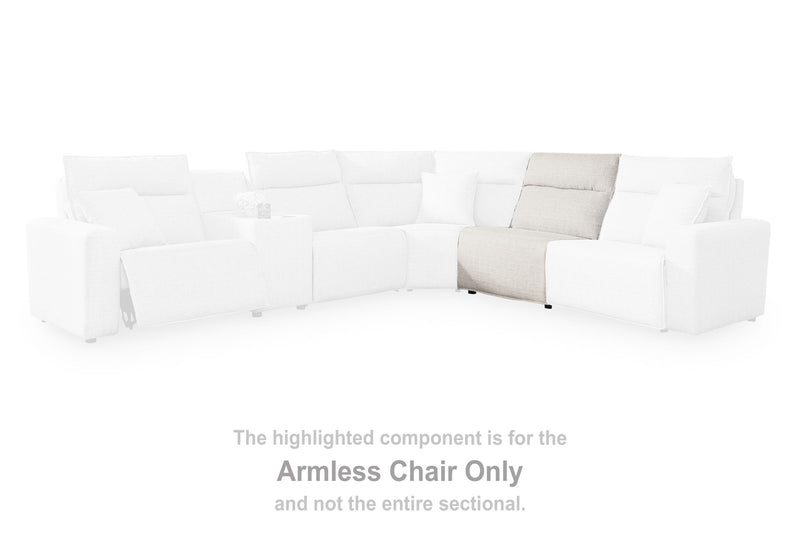 Modmax II - Armless Chair - Stone