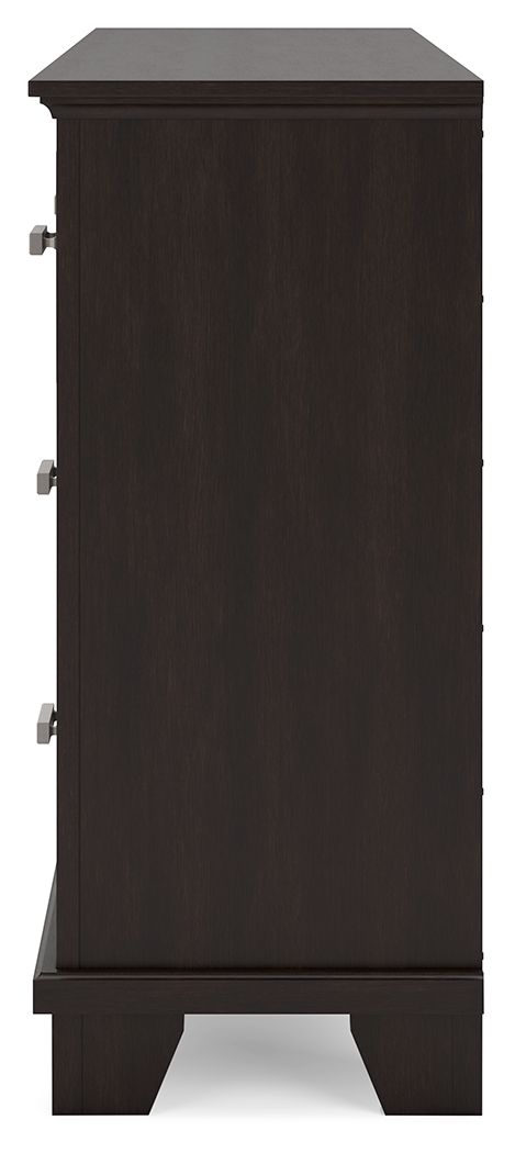 Covetown - Dresser - Dark Brown