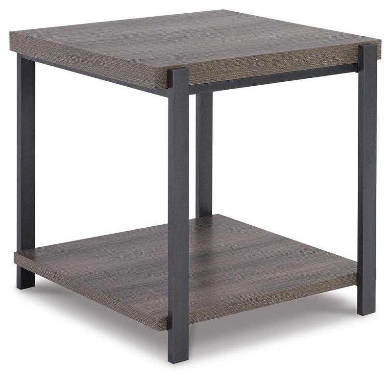 Wilmaden - Occasional Table Set (Set of 3) - Gray / Black