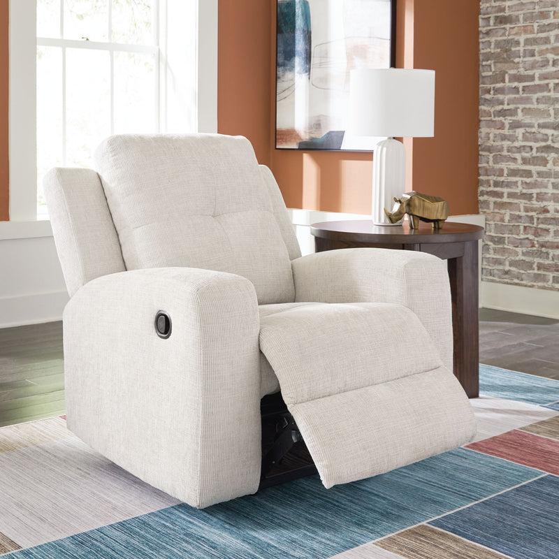 Danum - Zero Wall Recliner - Fabric - Stone