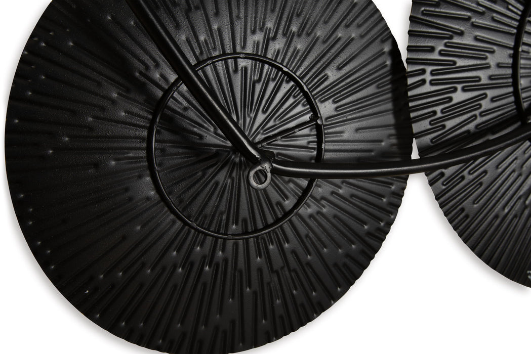 Rhetlen - Wall Decor - Black / Gold Finish