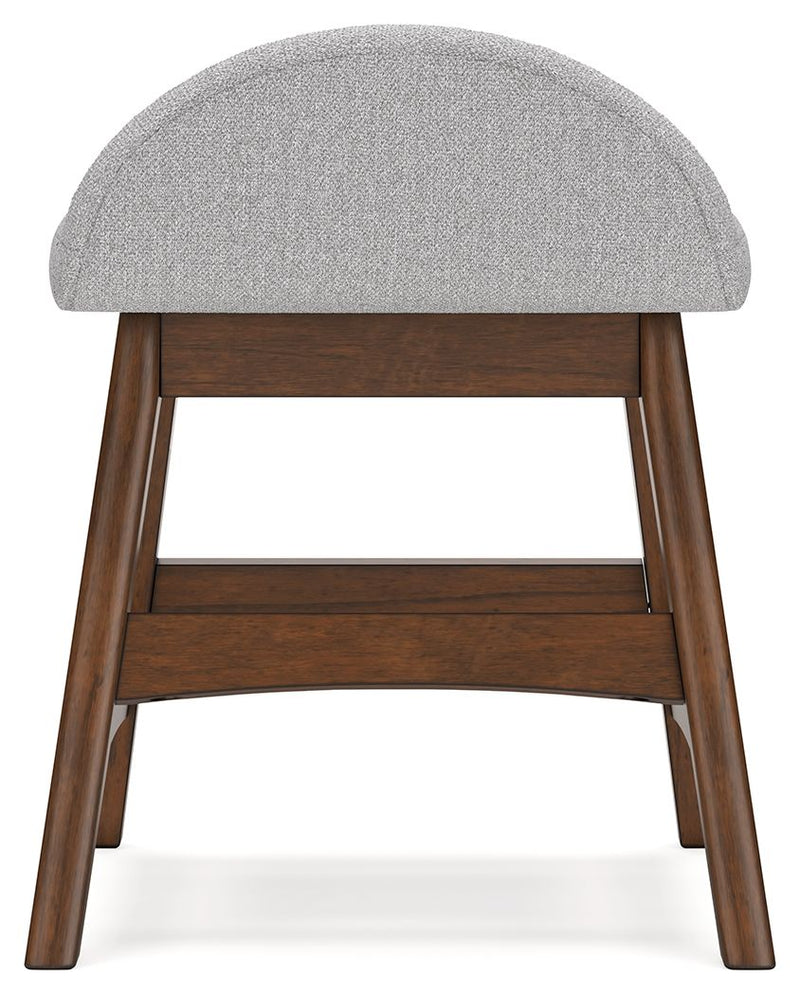 Lyncott - 3 Pc. - Home Office Desk, Chair, Bookcase - Brown