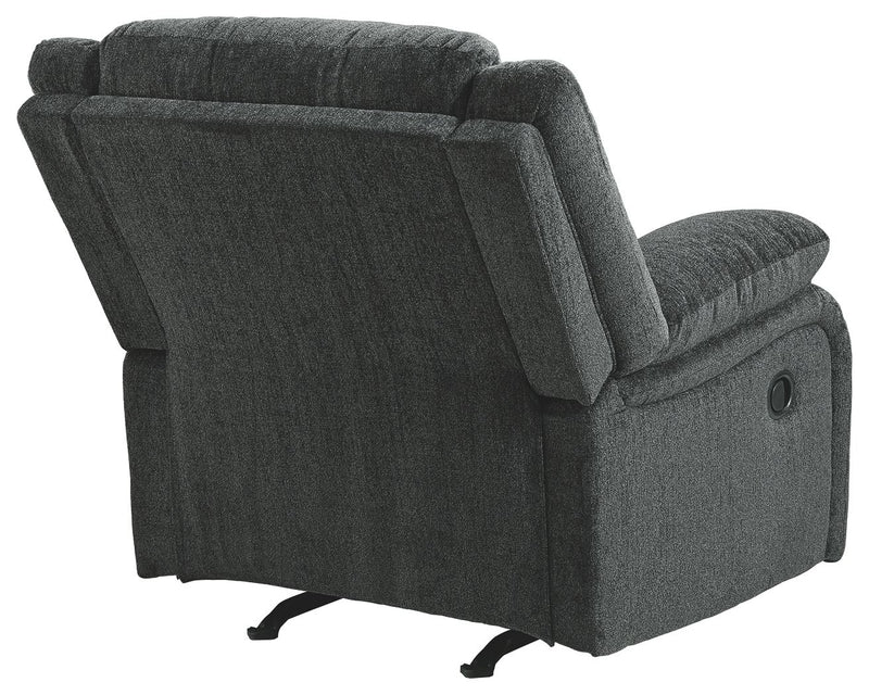 Draycoll - Rocker Recliner - Fabric - Slate