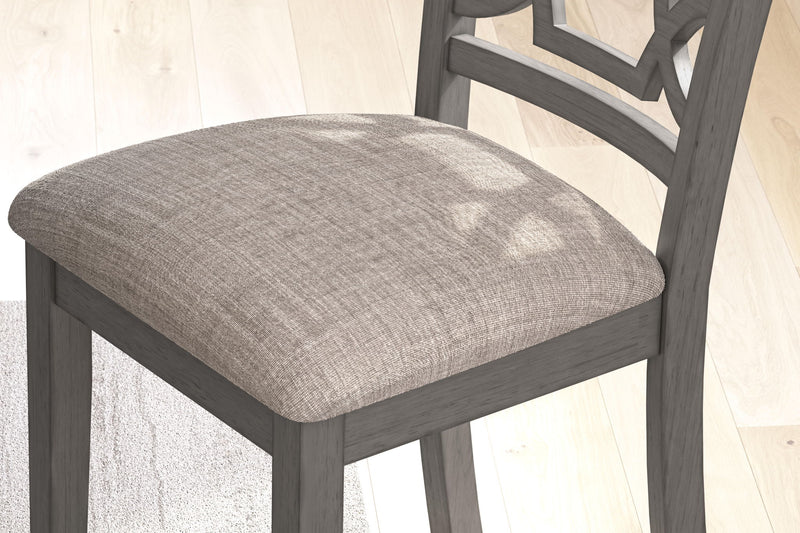 Wrenning - Dining Room Table Set (Set of 6) - Gray