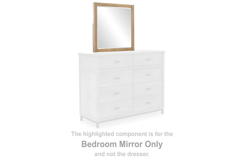 Tomtyn - Bedroom Mirror - Light Brown