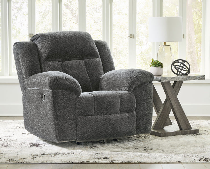 Frohn - Rocker Recliner - Fabric - Graphite