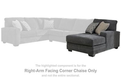 Tracling - RAF Corner Chaise - Slate