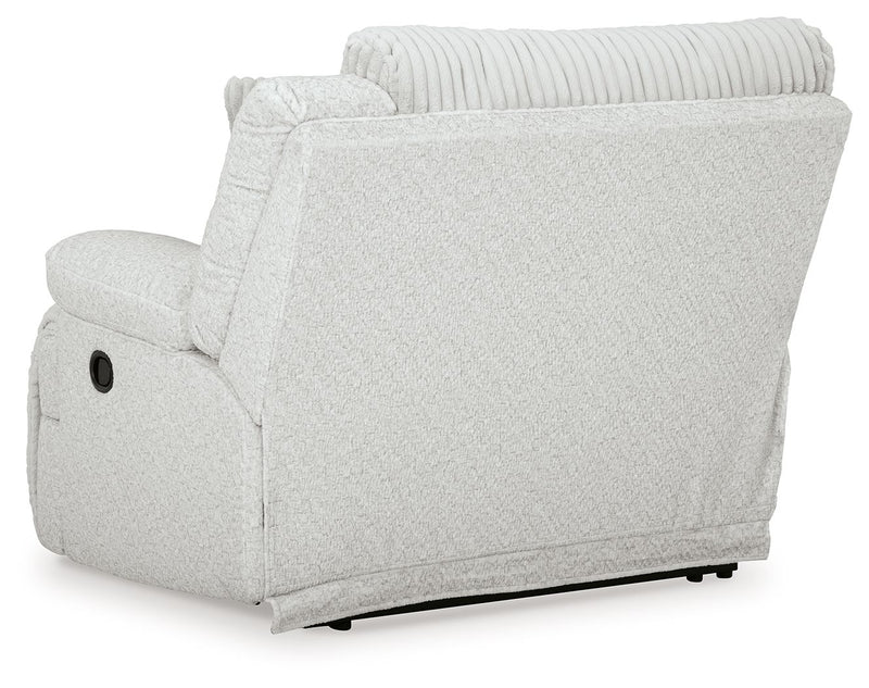 Top Tier - Raf Zero Wall Recliner - Fabric - Alloy