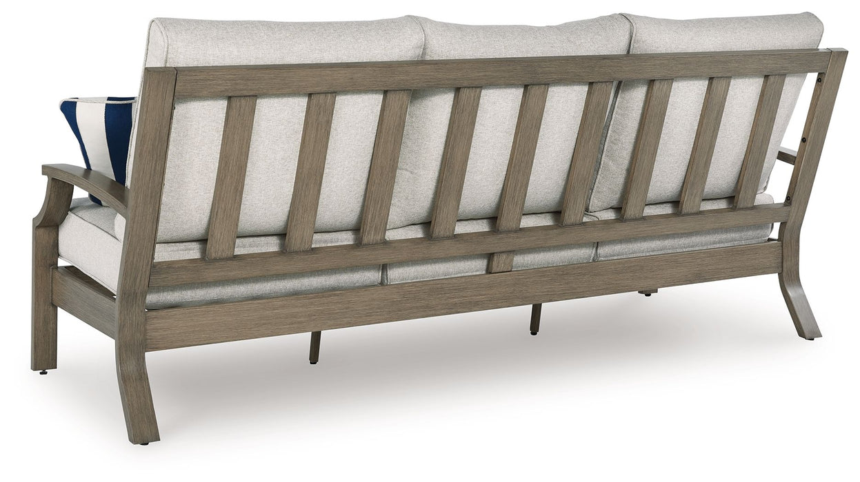 Rainier Ranch - Sofa With Cushion - Brown / Beige