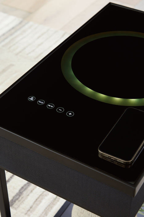 Gemmet - Accent Table - Black