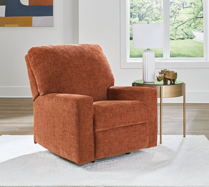 Aviemore - Rocker Recliner - Fabric - Spice