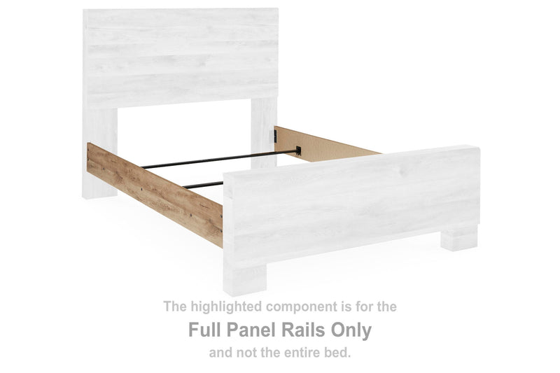 Hyanna - Full Panel Rails - Tan Brown - Wood