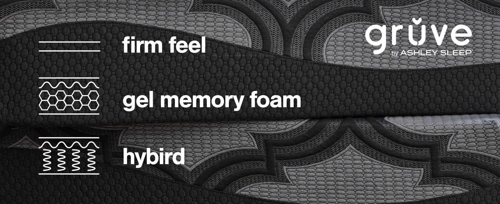 12 Inch Ashley Hybrid - Hybrid Mattress