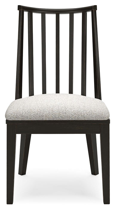 Galliden - Dining Upholstered Side Chair (Set of 2) - Black