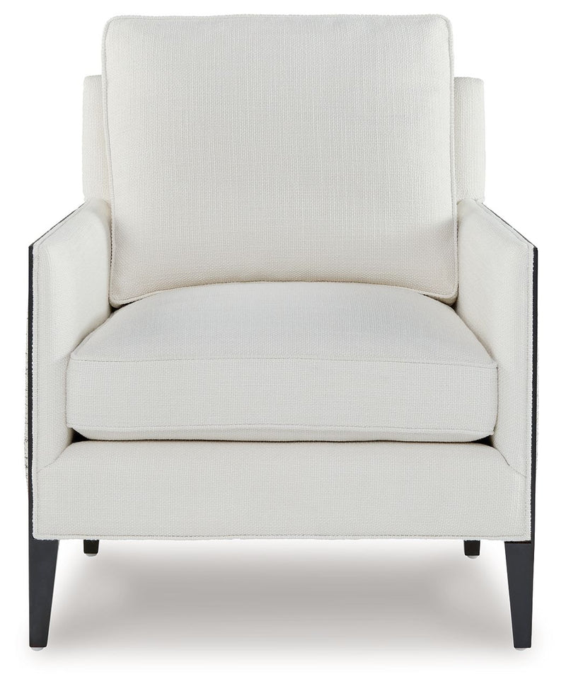 Ardenworth - Accent Chair - Black / Ivory