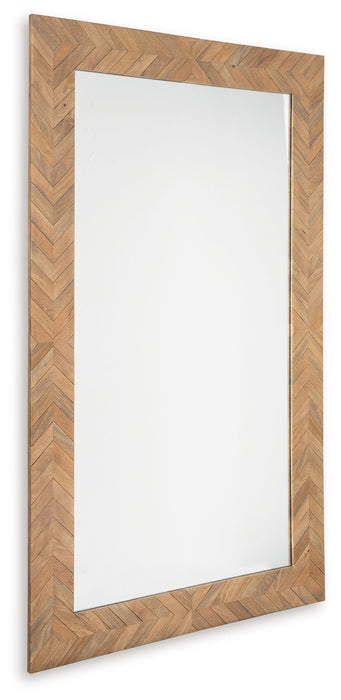 Waylane - Floor Mirror - Brown