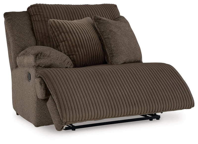 Top Tier - Laf Zero Wall Recliner - Fabric - Chocolate